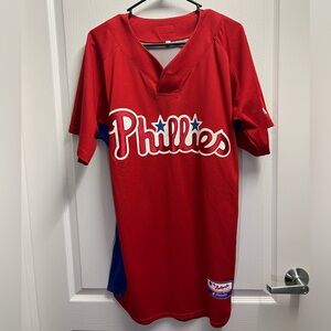 Phillies Authentic Majestic batting practice jersey sz. 42